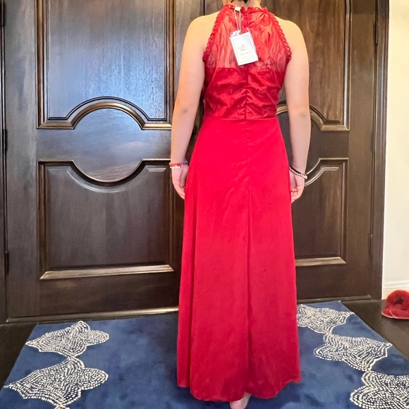Dark Red Dress NWT - Picture 2 of 4